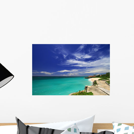 tropical beach Wall Mural
