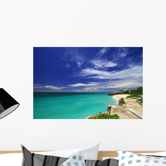 tropical beach Wall Mural