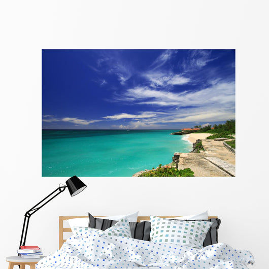 tropical beach Wall Mural