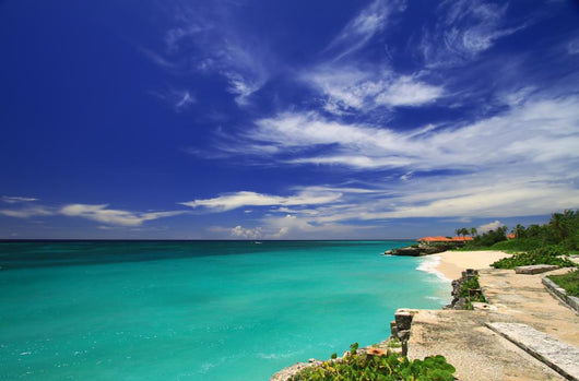 tropical beach Wall Mural