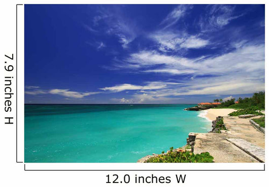 tropical beach Wall Mural