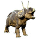 Roaring Diceratops Wall Decal
