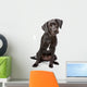 Mixed Breed Lab Cross Wall Decal