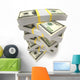 Stacks Dollars Wall Decal