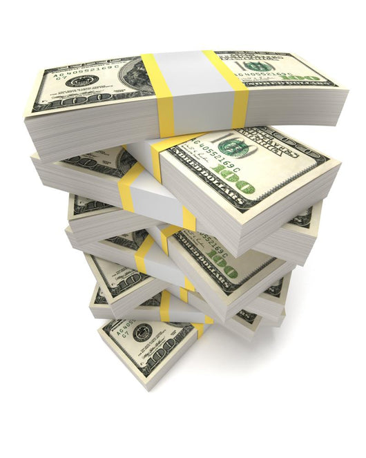 Stacks of dollars Wall Decal
