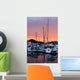 Sunset on the San Diego Harbour Wall Mural