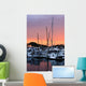 Sunset on the San Diego Harbour Wall Mural