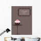 cute cupcake design Wall Mural