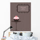cute cupcake design Wall Mural