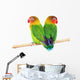 Pair of lovebirds Wall Decal
