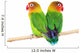 Pair of lovebirds Wall Decal