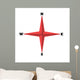 compass rose Wall Decal