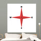 compass rose Wall Decal