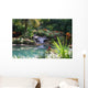 Tropical Pond Wall Decal