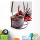 Chocolate Cake Wall Mural