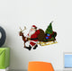 Santa Is Coming Wall Decal