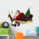 Santa Is Coming Wall Decal