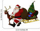 Santa Is Coming Wall Decal