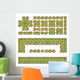 Celtic Frame Set Gold
