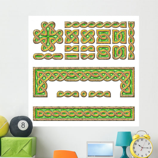 Celtic Frame Set Gold