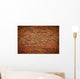 Weathered Stained Old Brick Wall Wall Mural