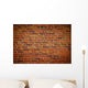 Weathered Stained Old Brick Wall Wall Mural