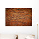 Weathered Stained Old Brick Wall Wall Mural
