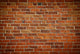 Weathered Stained Old Brick Wall Wall Mural