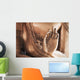 The hand of the brass Buddha Wall Mural