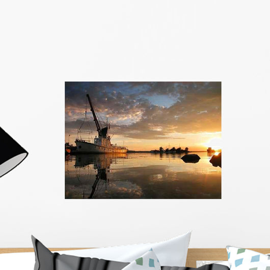 Sunset Wall Decal Design 4