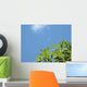Feuilles Sur Fond Ciel Wall Decal