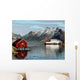 Casa Rossa Casa Bianca Wall Decal