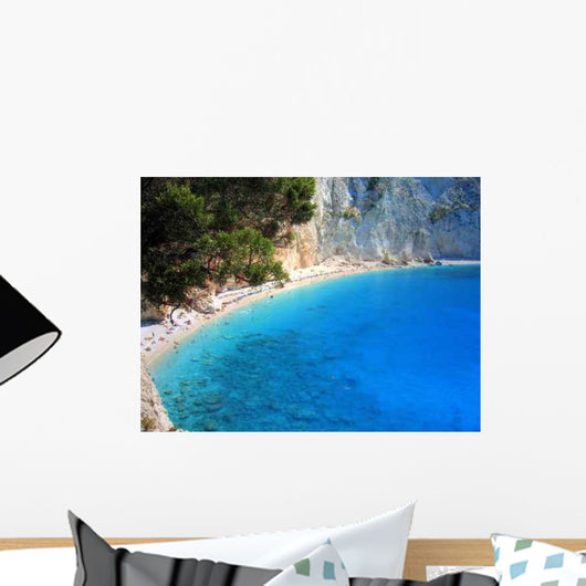 Lefkas Portokatsiki Beach Wall Decal