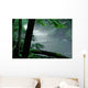 Misty Morning Stream Wall Decal