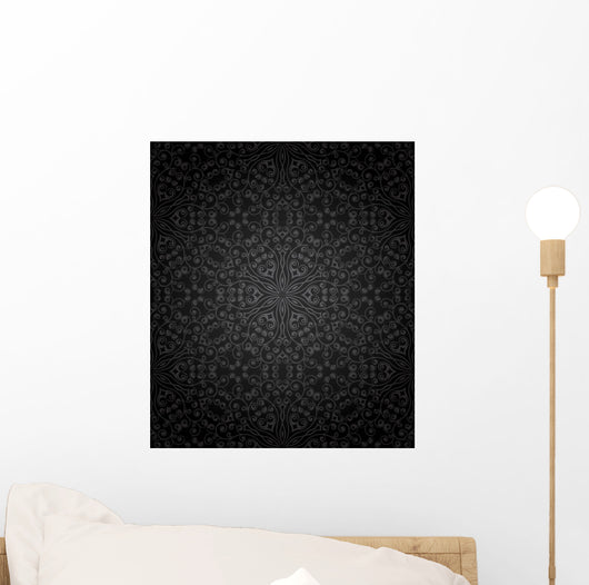 Seamless Floral Pattern Wall Decal Design 5