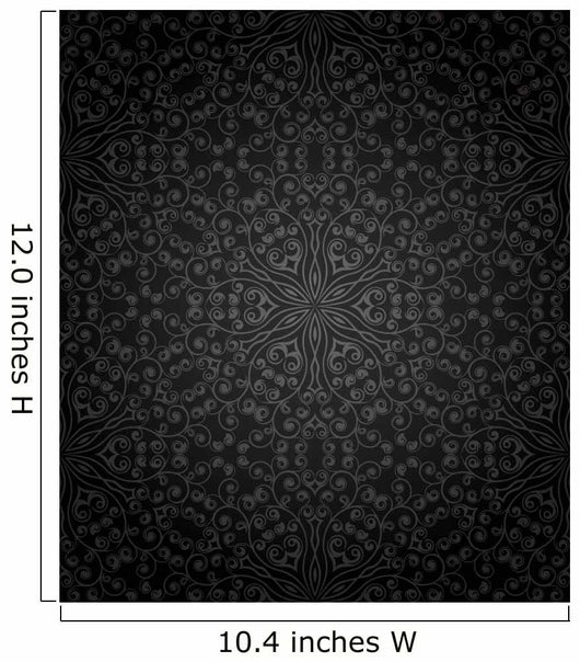 Seamless Floral Pattern Wall Decal Design 5