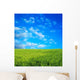 Wheat Field over Beautiful Wall Decal