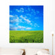 Wheat Field over Beautiful Wall Decal