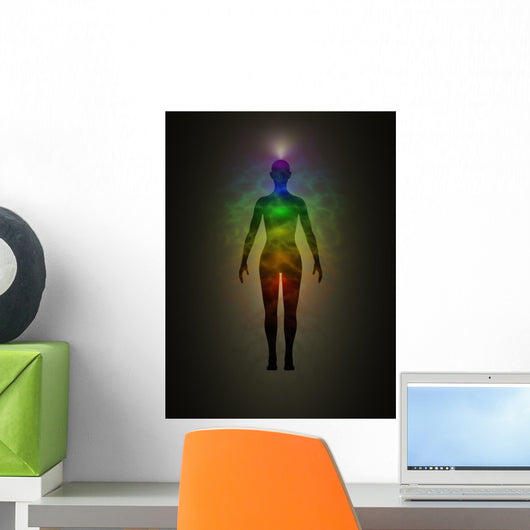 Human Energy Body Aura Wall Mural