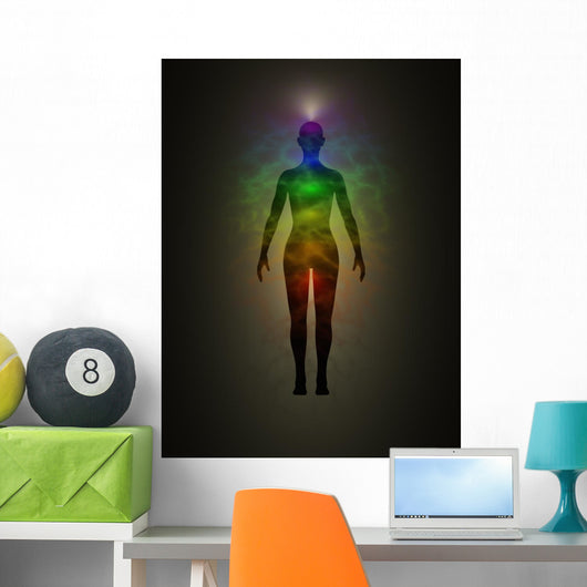 Human Energy Body Aura Wall Mural