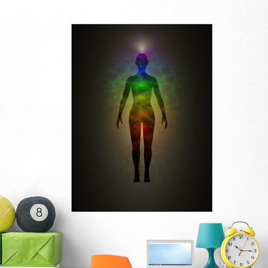 Human Energy Body Aura Wall Mural