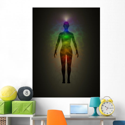 Human Energy Body Aura Wall Mural