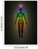 Human Energy Body Aura Wall Mural
