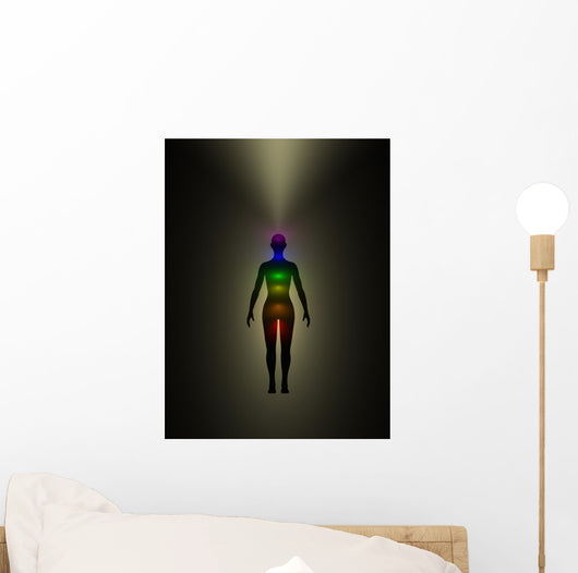Human Energy Body Aura Wall Mural