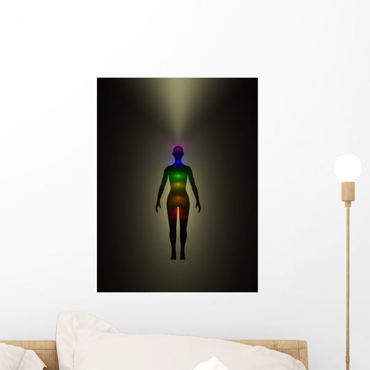 Human Energy Body Aura Wall Mural
