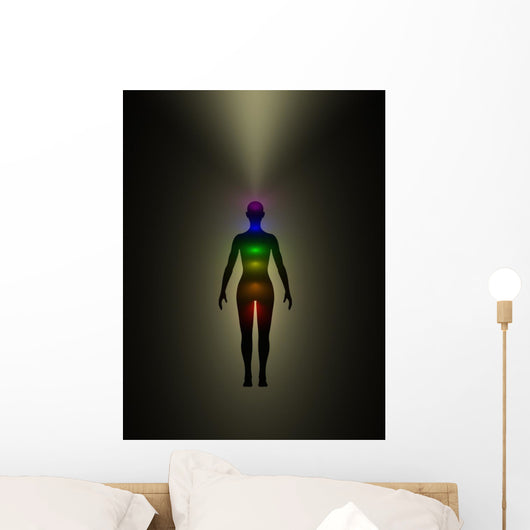 Human Energy Body Aura Wall Mural