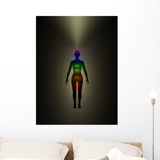 Human Energy Body Aura Wall Mural