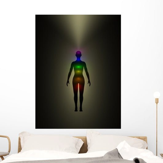 Human Energy Body Aura Wall Mural