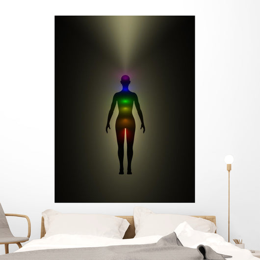 Human Energy Body Aura Wall Mural