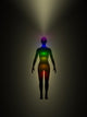 Human energy body, aura, chakra, energy Wall Mural